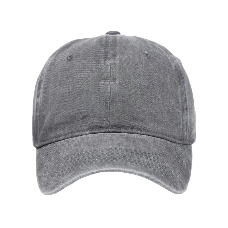 Casual Gray Quote Baseball Hat