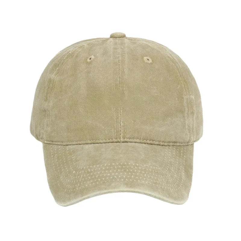 Casual Gray Quote Baseball Hat