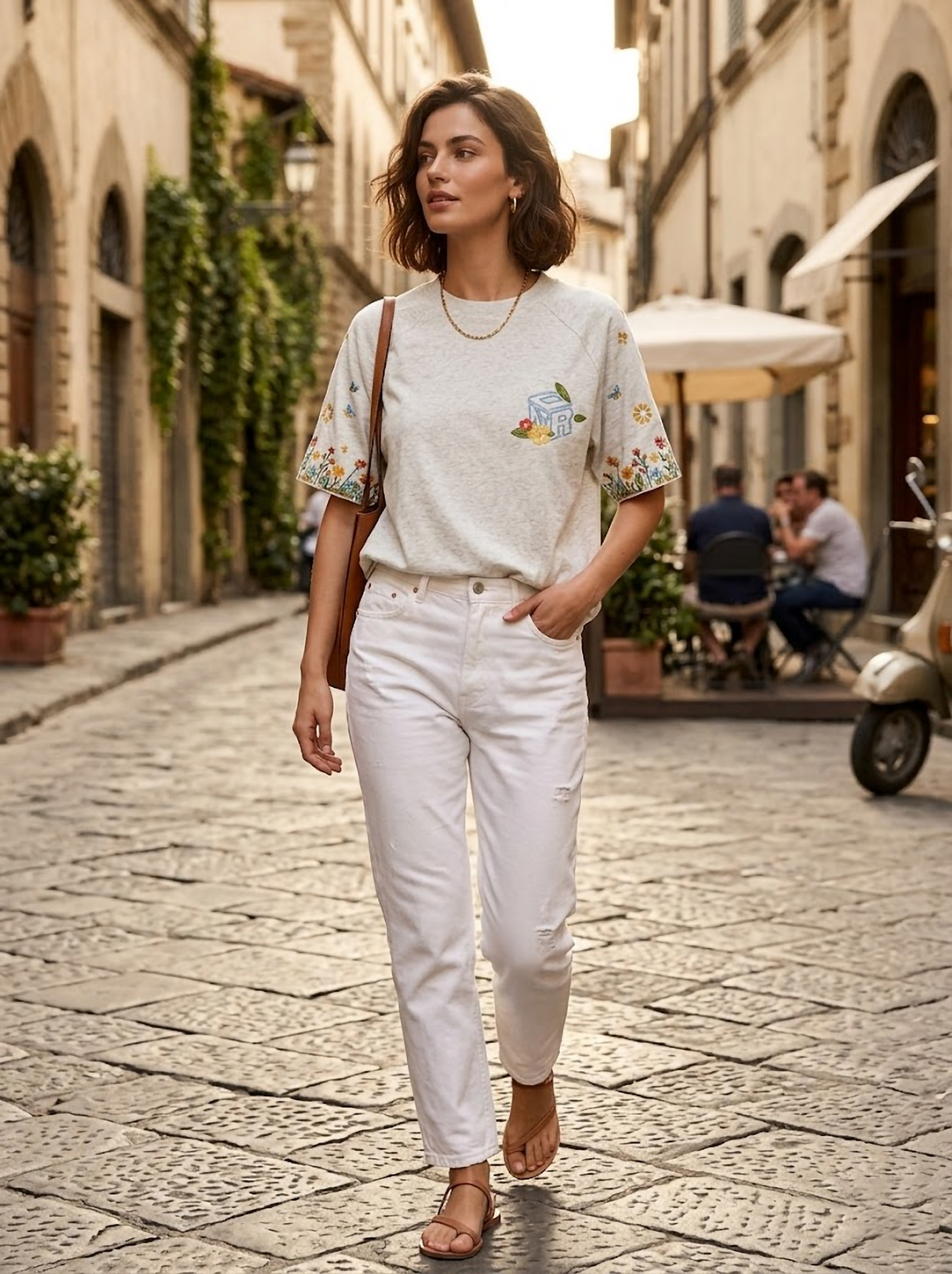 Botanical Floral Everyday Top